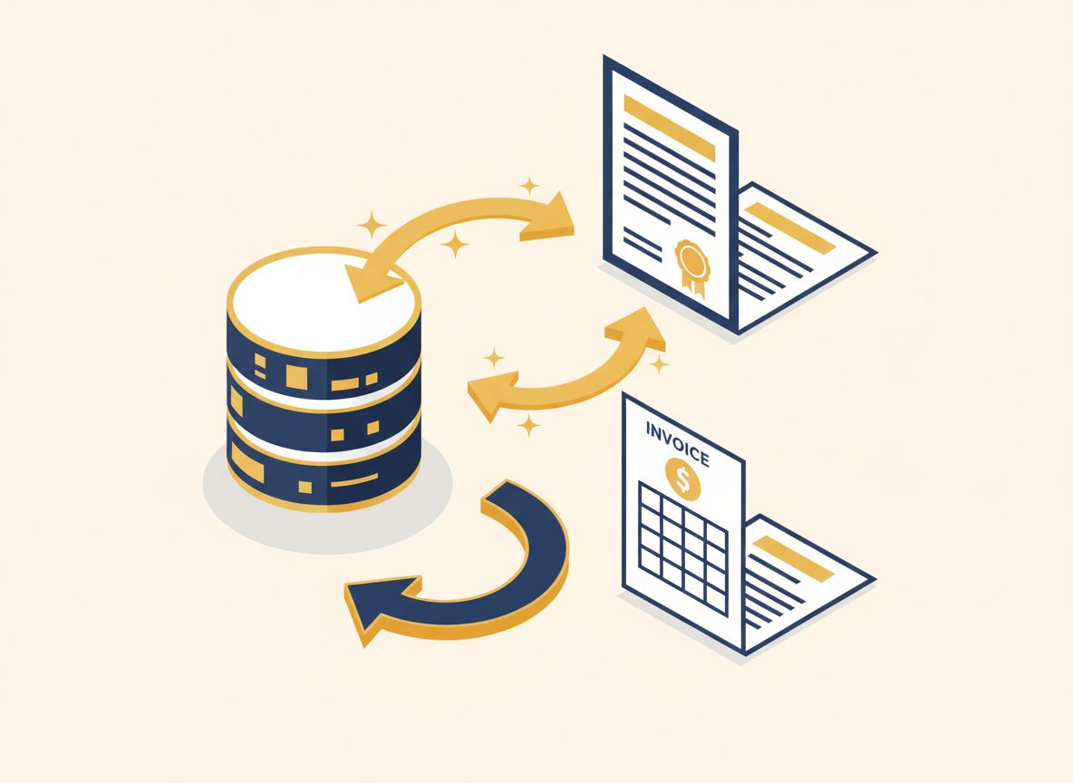 Автоматичне заповнення рахунків і договорів даними з CRM за 2 секунди
